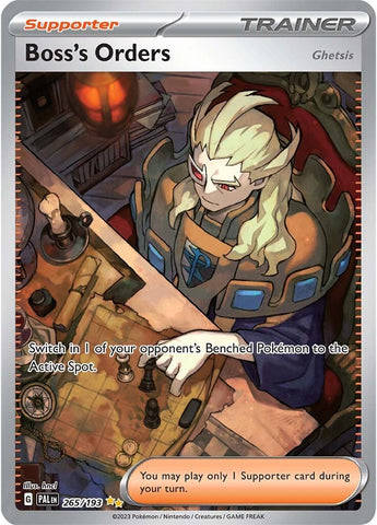 Ordres du Boss (265/193) [Écarlate et Violet : Évolution à Paldea]