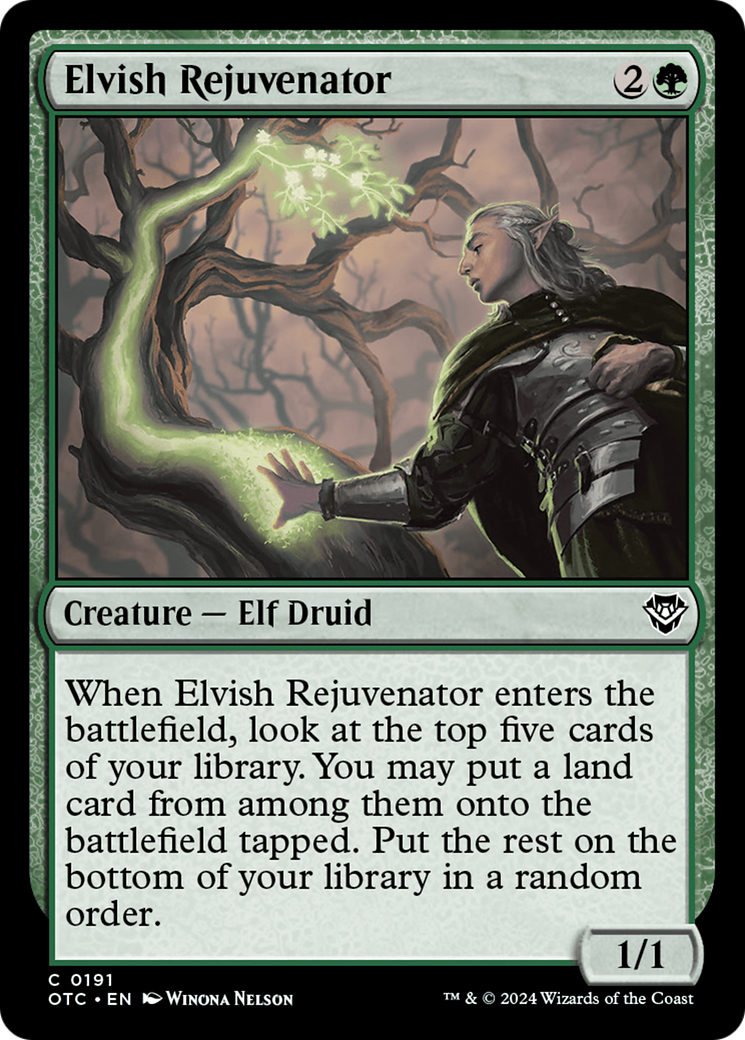 Régénérateur elfe [Commander Hors-la-loi de Croisetonnerre]