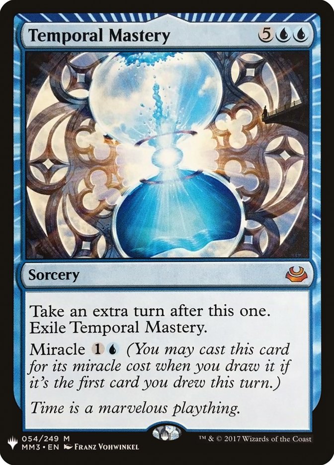 Maîtrise temporelle [Mystery Booster]