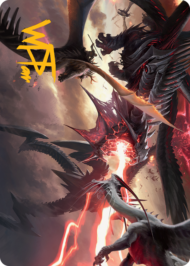 Carte artistique Invasion de Tarkir (Signature estampillée or) [Série artistique L'invasion des machines]