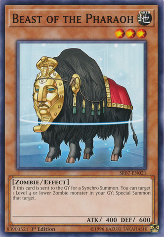Bestia del Faraón [SR07-EN021] Común