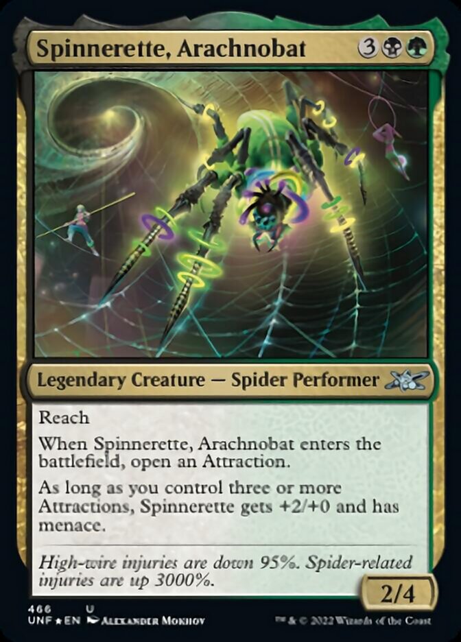 Filandière, Arachnobat (Feuille galaxie) [Unfinity]