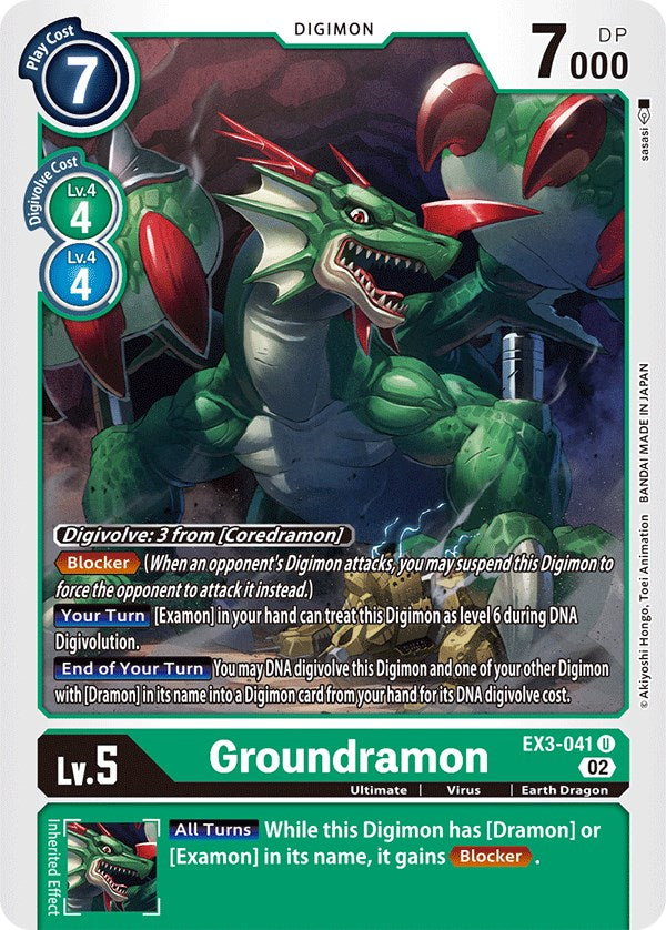Groundramon [EX3-041] [Rugido Dracónico]