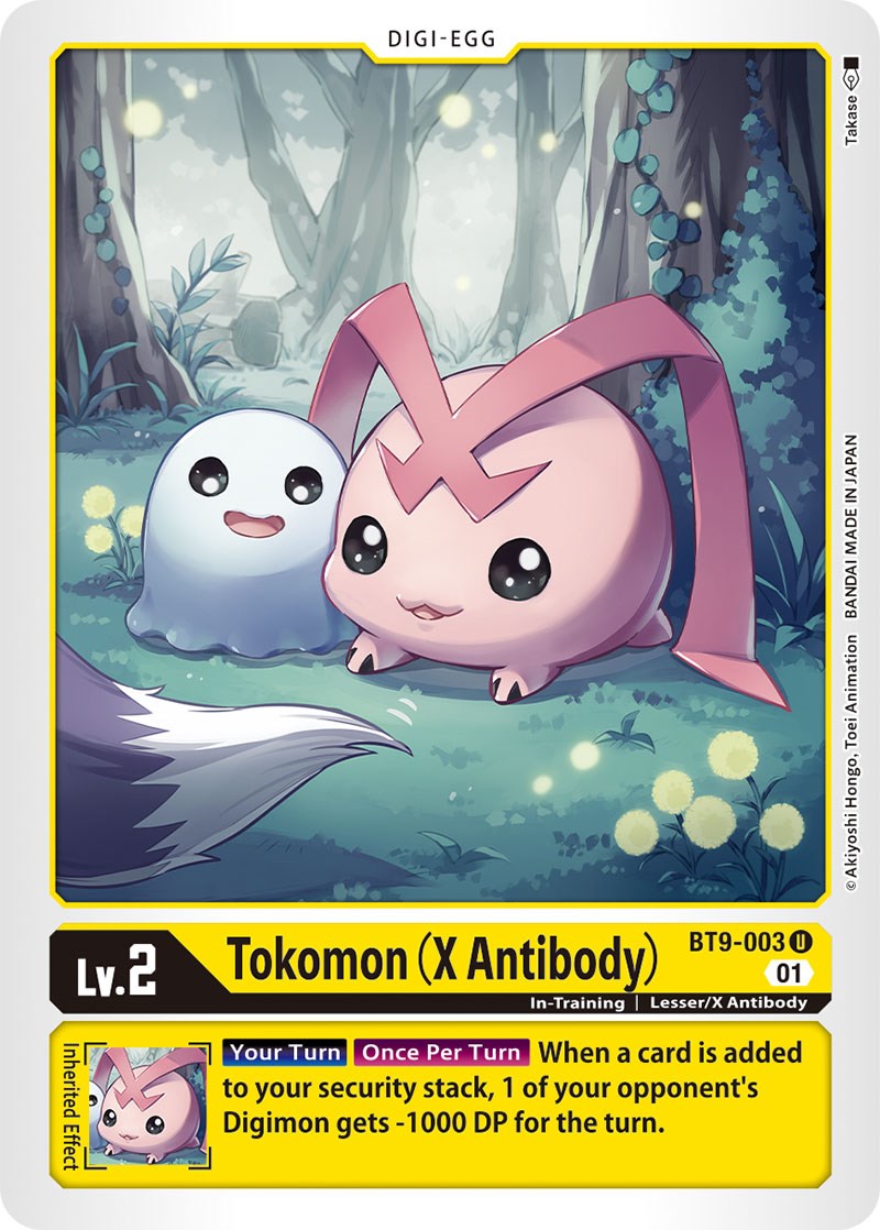 Tokomon (X Antibody) [BT9-003] [Registro X]