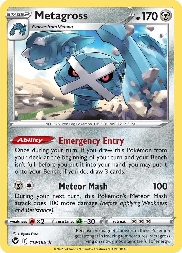 Metagross (119/195) [Espada y Escudo: Tempestad Plateada]