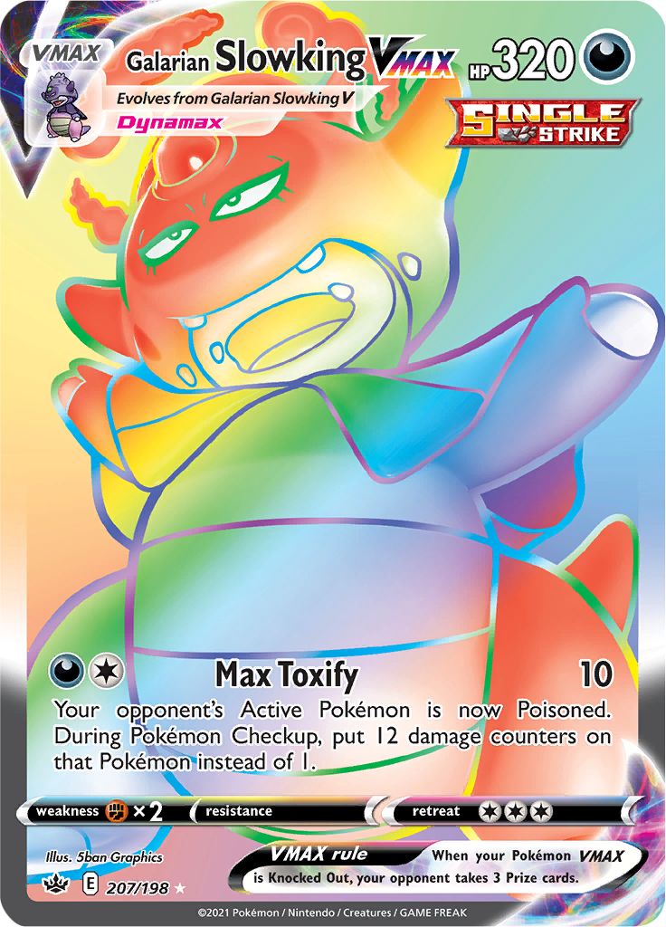 Slowking de Galar VMAX (207/198) [Espada y Escudo: Reinado Escalofriante]
