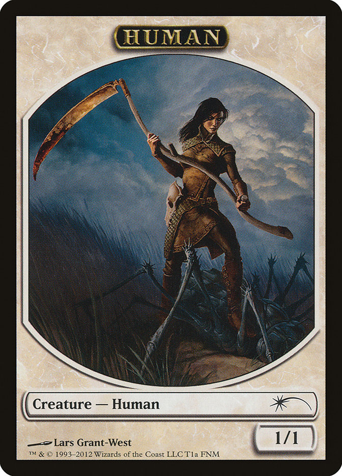 Humano // Lobo Ficha de doble cara [Friday Night Magic 2012]