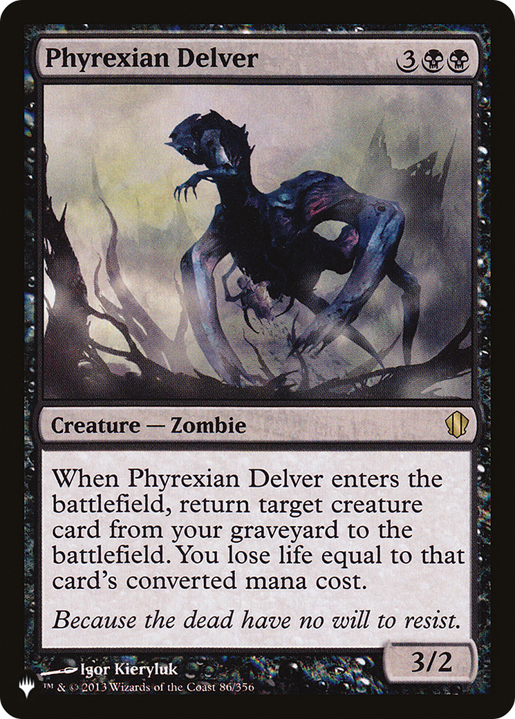 Délivrancier phyrexian [The List]