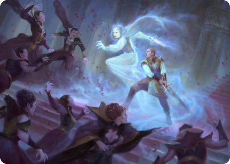 Carte d'art La rétribution de Dorothée [Série d'art Innistrad : Noces écarlates]