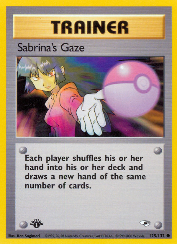 Le Regard de Sabrina (125/132) [Gym Heroes 1ère édition]