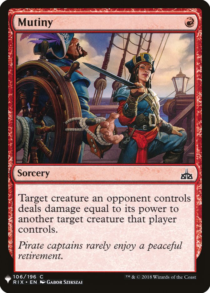 Mutinerie [Mystery Booster]