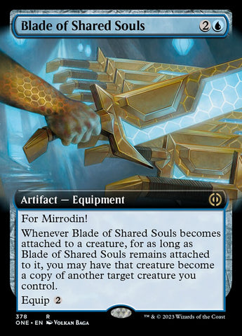 Hoja de Almas Compartidas (Arte Extendido) [Phyrexia: All Will Be One]