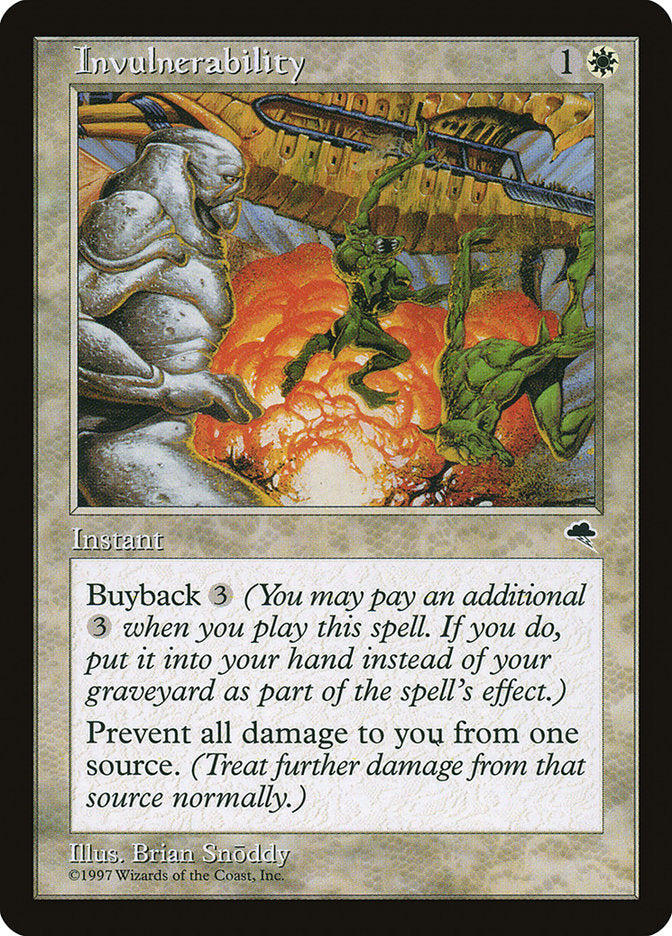 Invulnérabilité [Tempête]