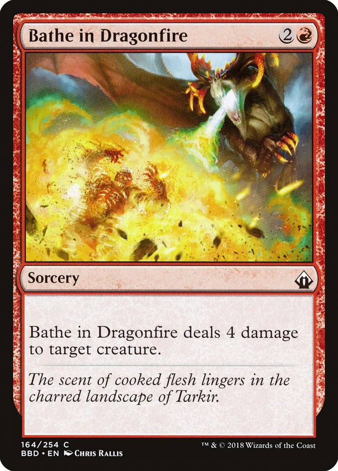 Baigner dans le feu du dragon [Battlebond]