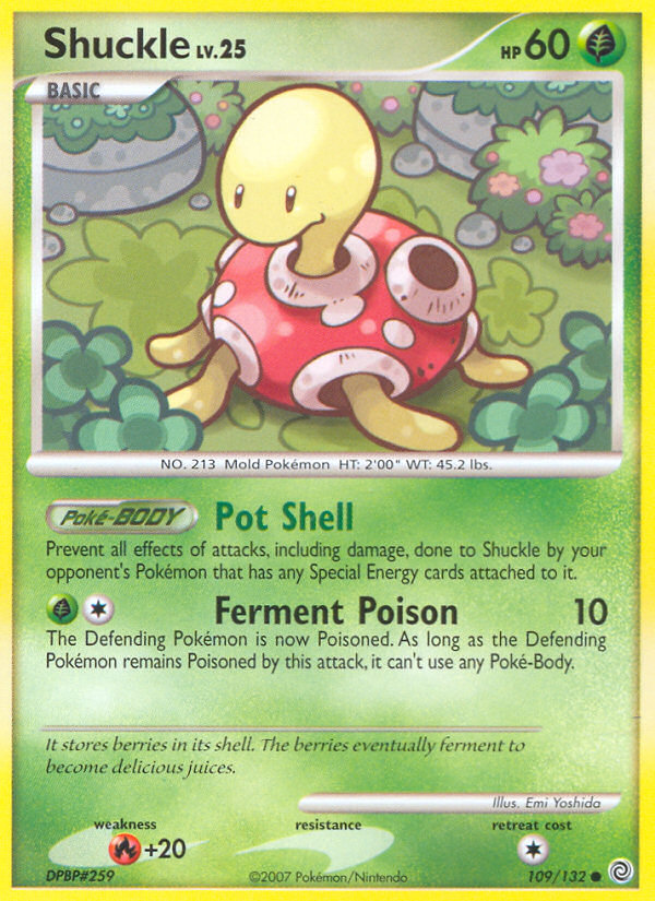 Shuckle (109/132) [Diamante y Perla: Maravillas Secretas]