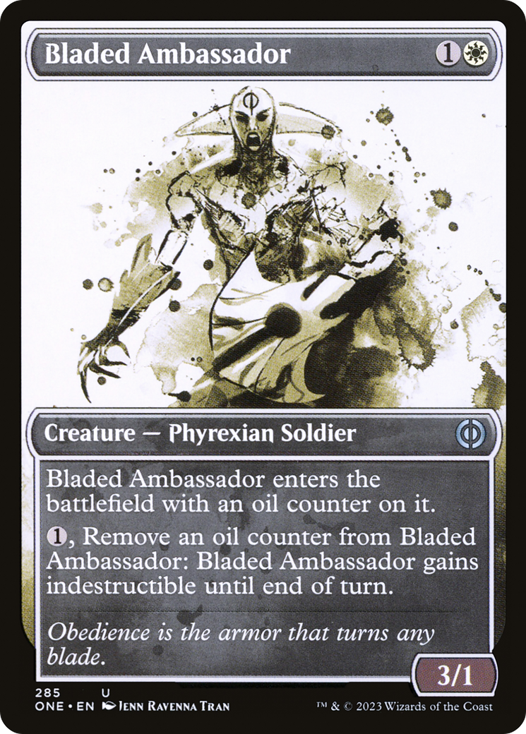 Ambassadrice à lames (Présentation Ichor) [Phyrexia : Tout sera un]
