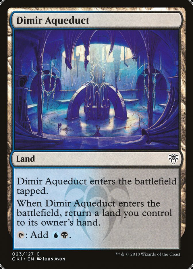 Aqueduc Dimir [Kit de guilde Guildes de Ravnica]