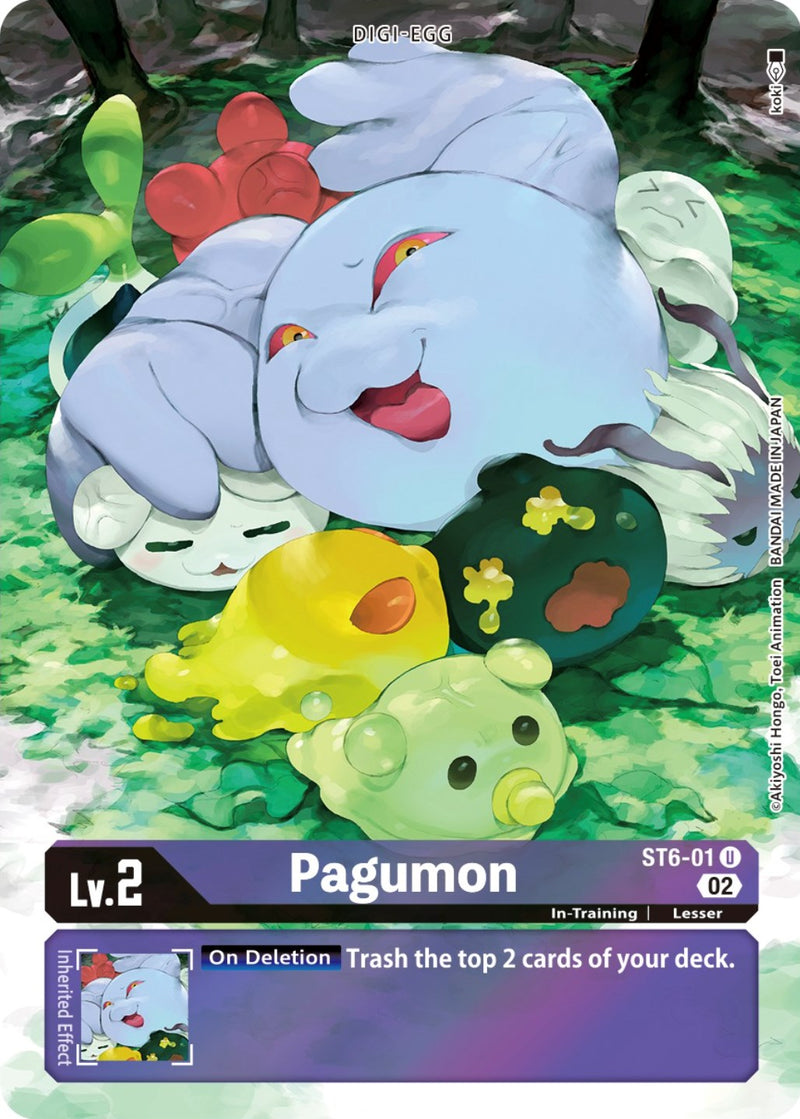 Pagumon [ST6-01] (Arte Alternativo) [Baraja de Inicio: Set de Baraja Avanzada Beelzemon]