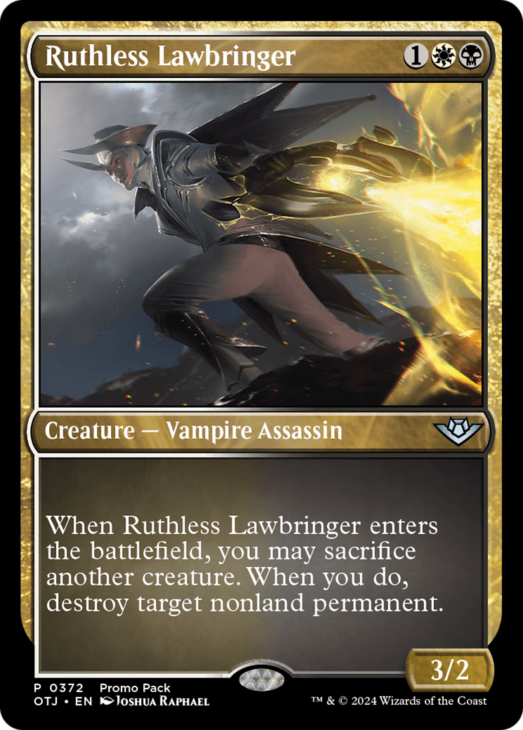 Implacable justicier (Promo Pack) [Promos Les hors-la-loi de Croisetonnerre]