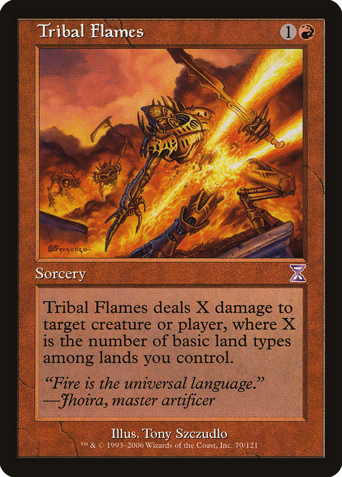 Flammes tribales [Réédition de Spirale temporelle]
