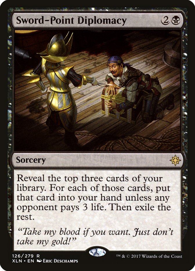 Diplomatie de la pointe de l'épée [Ixalan]