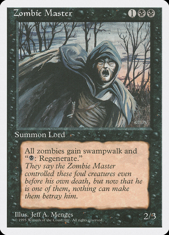 Maître Zombie [Quatrième Édition]