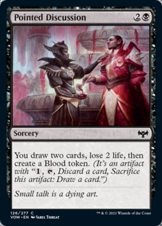 Discussion acérée [Innistrad : Noce écarlate]