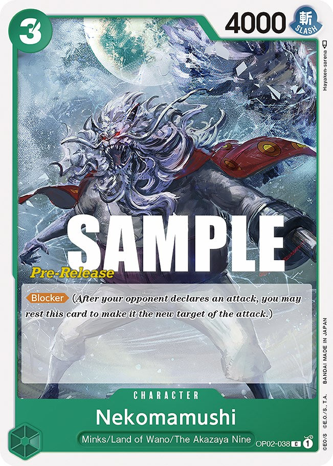 Nekomamushi [Cartas de prelanzamiento de Paramount War]
