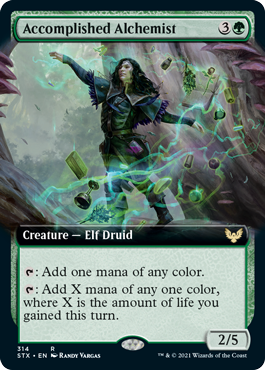 Alchimiste accomplie (Extended Art) [Strixhaven : l'Académie des Mages]