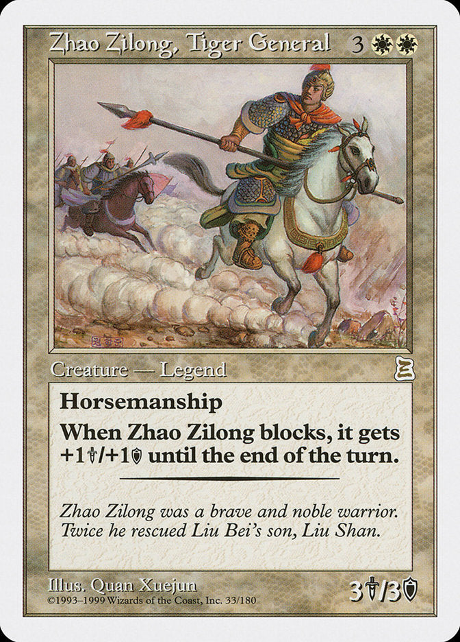 Zhao Zilong, général tigre [Portal Three Kingdoms]