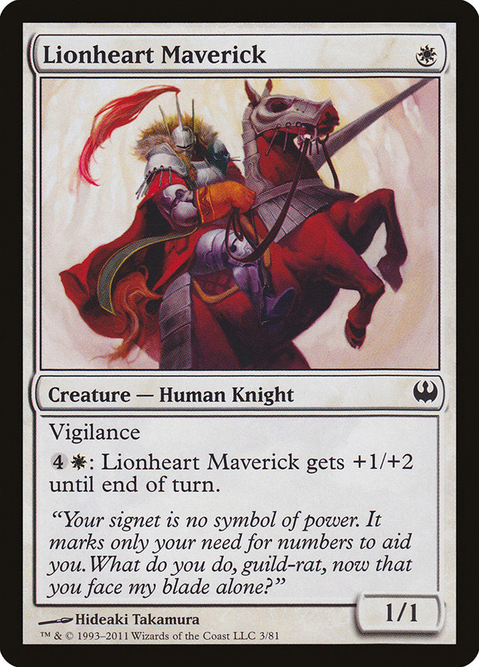 Lionheart Maverick [Decks de duel : Chevaliers contre Dragons]