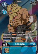 Leomon [EX2-017] (Arte alternativo) [Riesgo Digital]