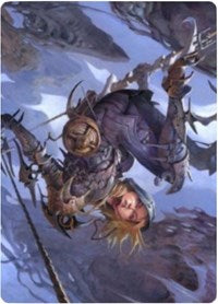 Carta de arte de Pícara Flornegra [Serie de arte de Zendikar Rising]