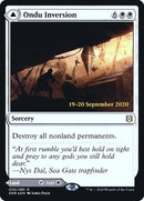 Inversión de Ondu // Ruinas celestes de Ondu [Cartas promocionales de prelanzamiento de El Despertar de Zendikar]