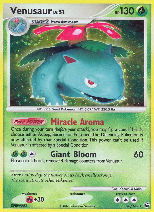 Venusaur (20/132) [Diamante & Perla: Maravillas Secretas]