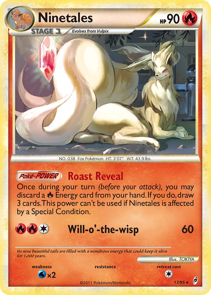 Feunard (17/95) (Exclusivité Decks Thème) [HeartGold & SoulSilver: Appel des Légendes]