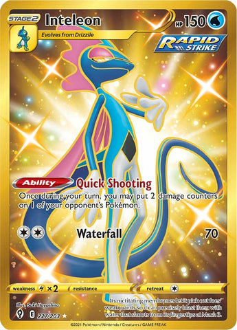 Inteleon (227/203) [Espada y Escudo: Cielos Evolutivos]