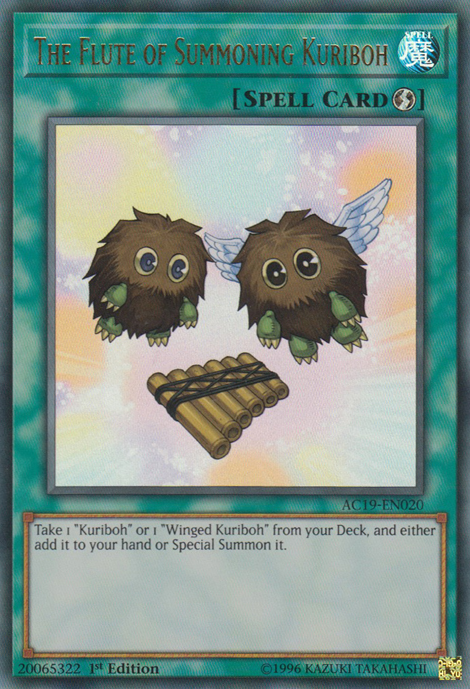 La Flûte d'Invocation de Kuriboh [AC19-FR020] Ultra Rare