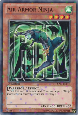 Armadura Aérea Ninja [SP13-EN016] Rara Starfoil