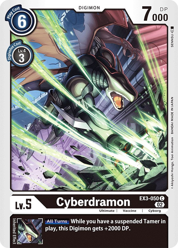 Cyberdramon [EX3-050] [Rugido Dracónico]