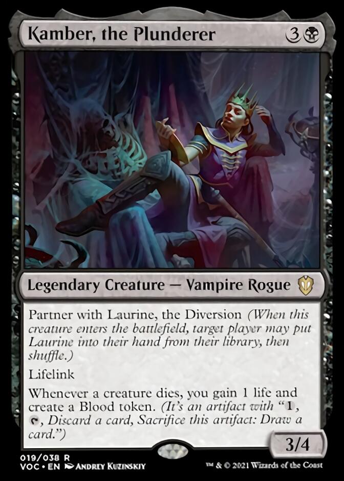 Kamber, la Saqueadora [Innistrad: Voto Carmesí Commander]