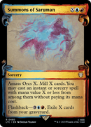 Convocation de Saruman [Magic : Le Seigneur des Anneaux – Contes de la Terre du Milieu Présentations de boosters Commander]