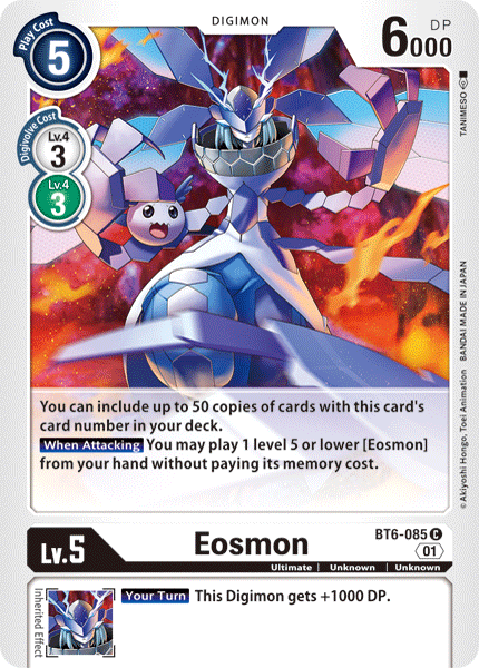 Eosmon [BT6-085] [Doble Diamante]
