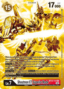 Shoutmon X7: Modo Superior [BT12-112] (Arte alternativo - Dorado) [Across Time]