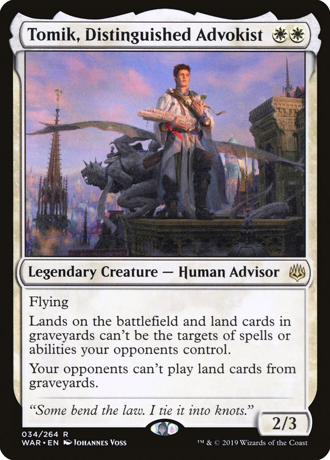 Tomik, avocat distingué [Guerre des Planeswalkers]