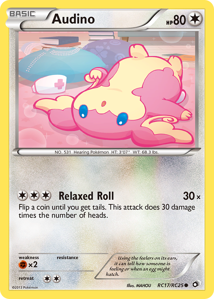 Audino (RC17/RC25) [Noir & Blanc : Trésors Légendaires]