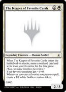 El Guardián de las Cartas Favoritas [Evento Desconocido]