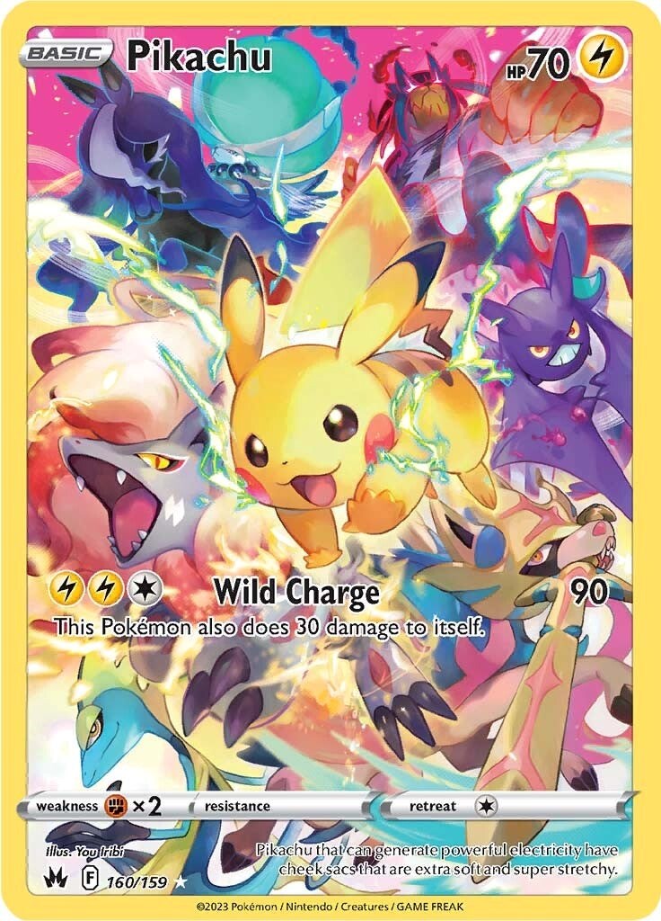 Pikachu (160/159) (Secreta) [Espada y Escudo: Cenit Supremo]