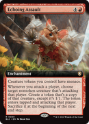 Écho d'assaut (Extended Art) [Commander Bloomburrow]