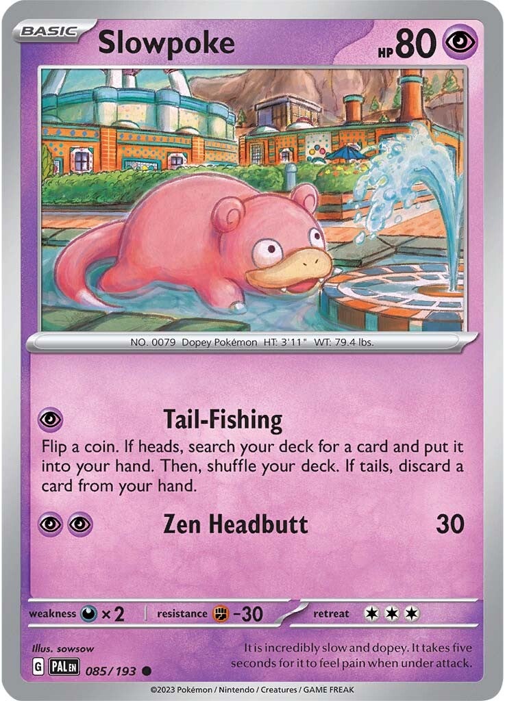 Slowpoke (085/193) [Escarlata y Púrpura: Evolución en Paldea]